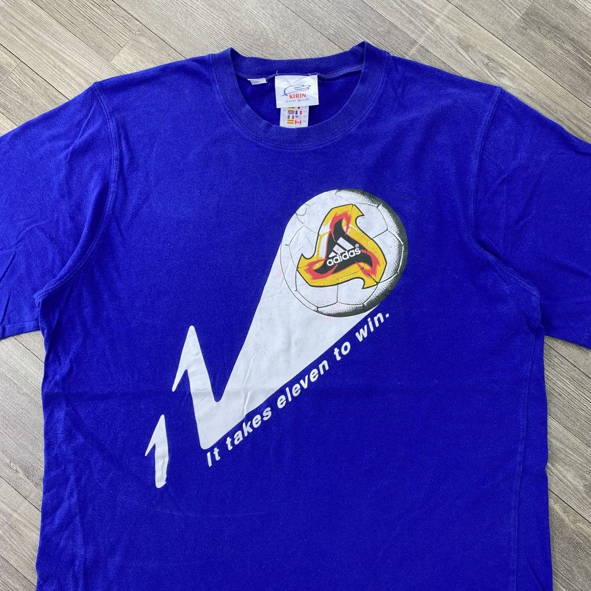 Adidas 🇯🇵2002 Vintage Adidas Kirin Japan National FIFA WORLD CUP Tee Size US L / EU 52-54 / 3 - 2 Thumbnail