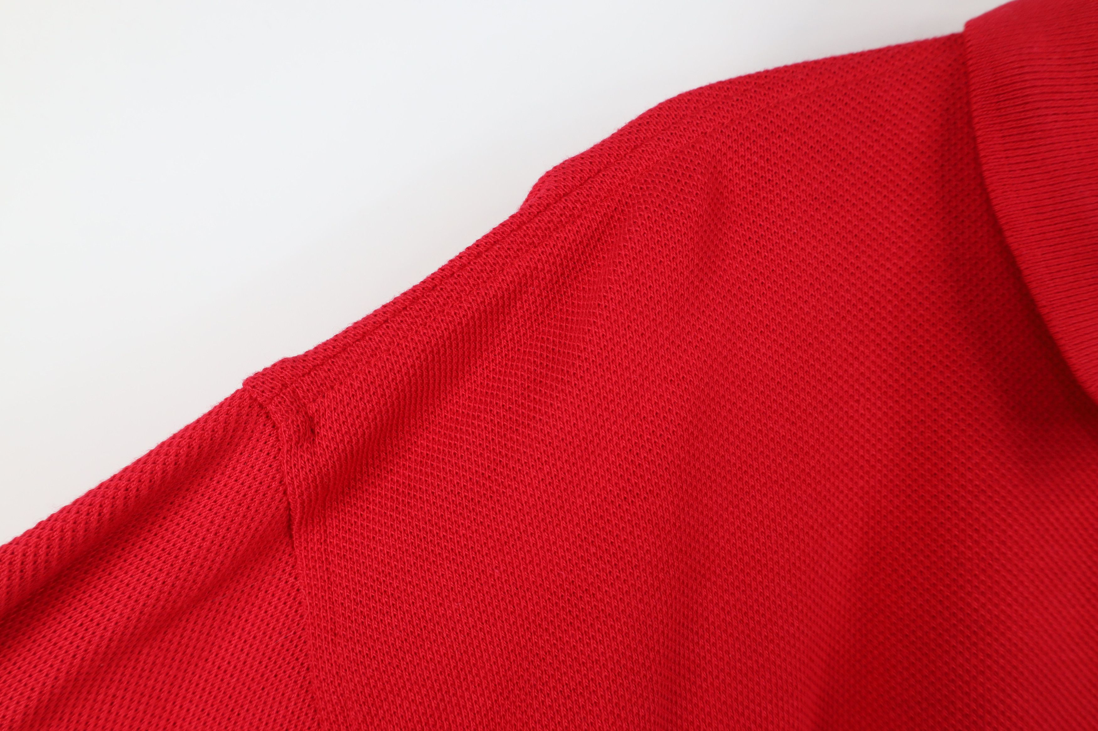 Vintage Vintage 90s Streetwear Blank Heavy Long Sleeve Rugby Polo Size US L / EU 52-54 / 3 - 8 Thumbnail
