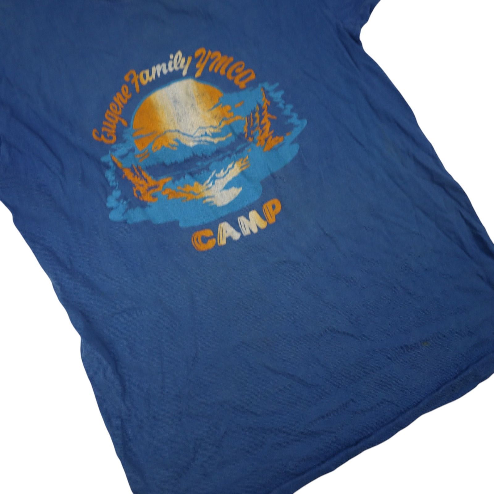 Vintage True Vintage Eugene Family YMCA Camp Graphic T Shirt Size US M / EU 48-50 / 2 - 3 Thumbnail