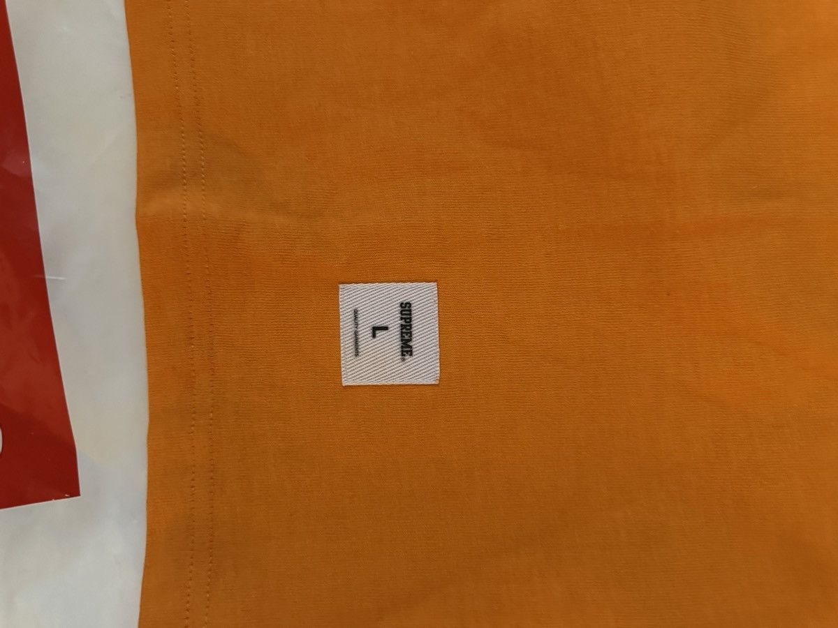 Supreme Orange with Purple Supreme T-Shirt Large Size US L / EU 52-54 / 3 - 4 Thumbnail