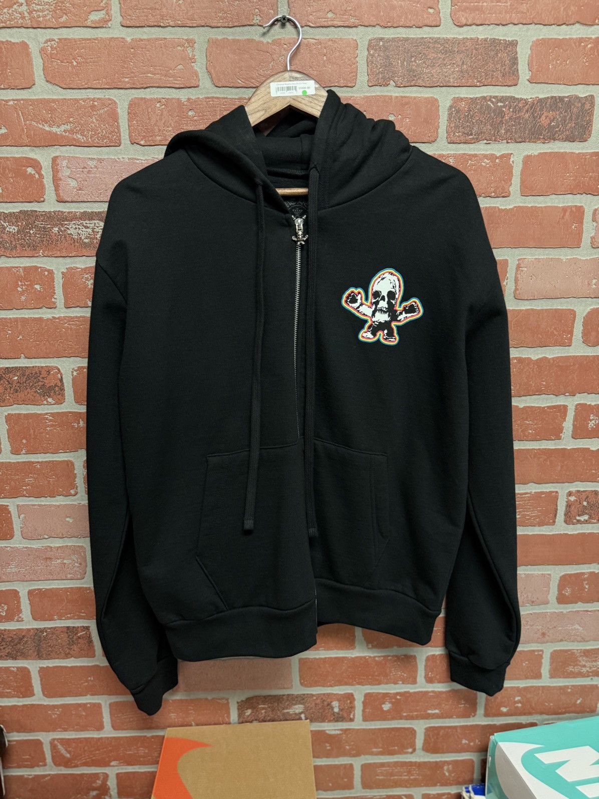 Chrome Hearts Chrome Hearts Foti Zip Up Hoodie Black Size XS NEW