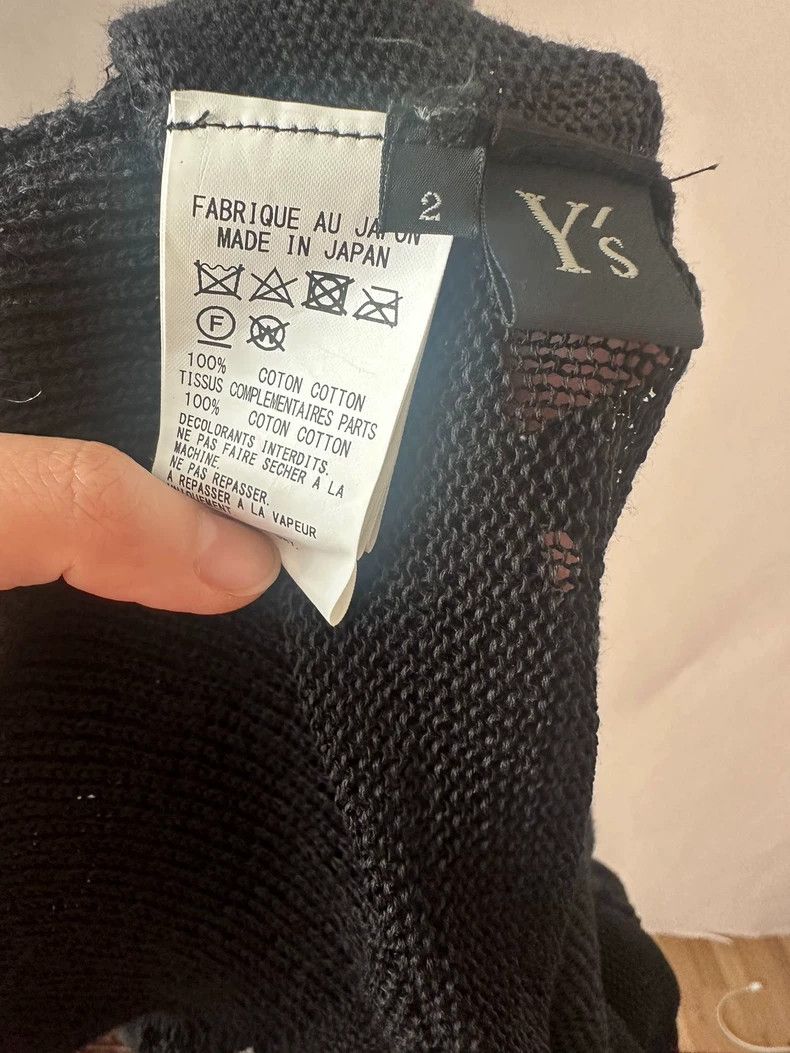 Y's Y's Fake two-piece knit cardigan sweater Size M / US 6-8 / IT 42-44 - 4 Thumbnail