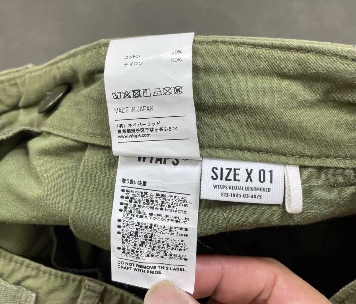 Wtaps WTAPS JUNGLE Olive Green Cargo Pants J16 Size US 30 / EU 46 - 8 Thumbnail