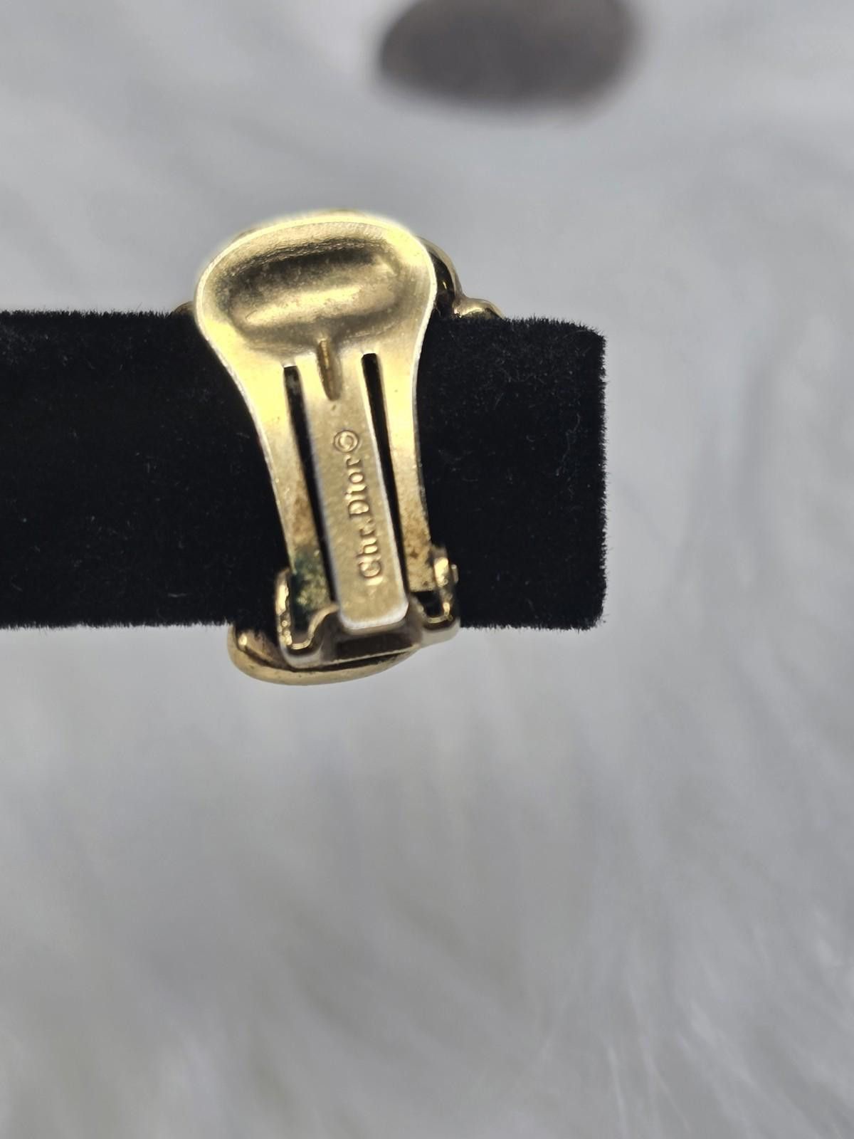 Dior Vintage Chr Dior Gold Shell Clip Earrings Size ONE SIZE - 6 Thumbnail