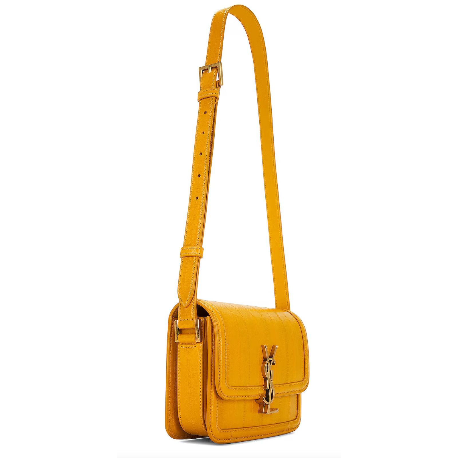 Yves Saint Laurent Saint Laurent Yellow Leather Satchel Shoulder Bag Size ONE SIZE - 8 Thumbnail