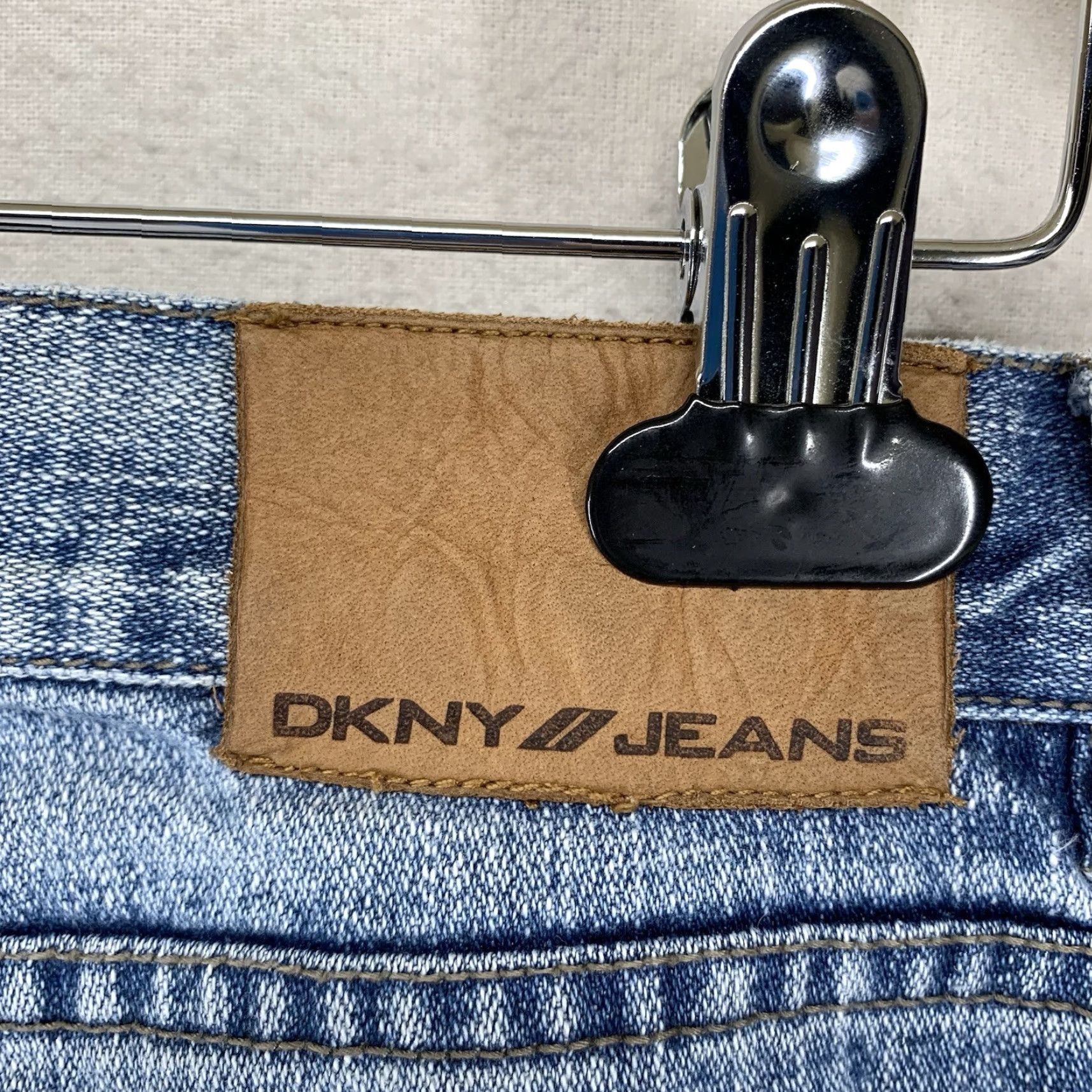 DKNY VINTAGE DKNY Soho Jeans Womens Size 14 Regular Bootcut High Rise Blue Size 36" / US 14 / IT 50 - 3 Thumbnail