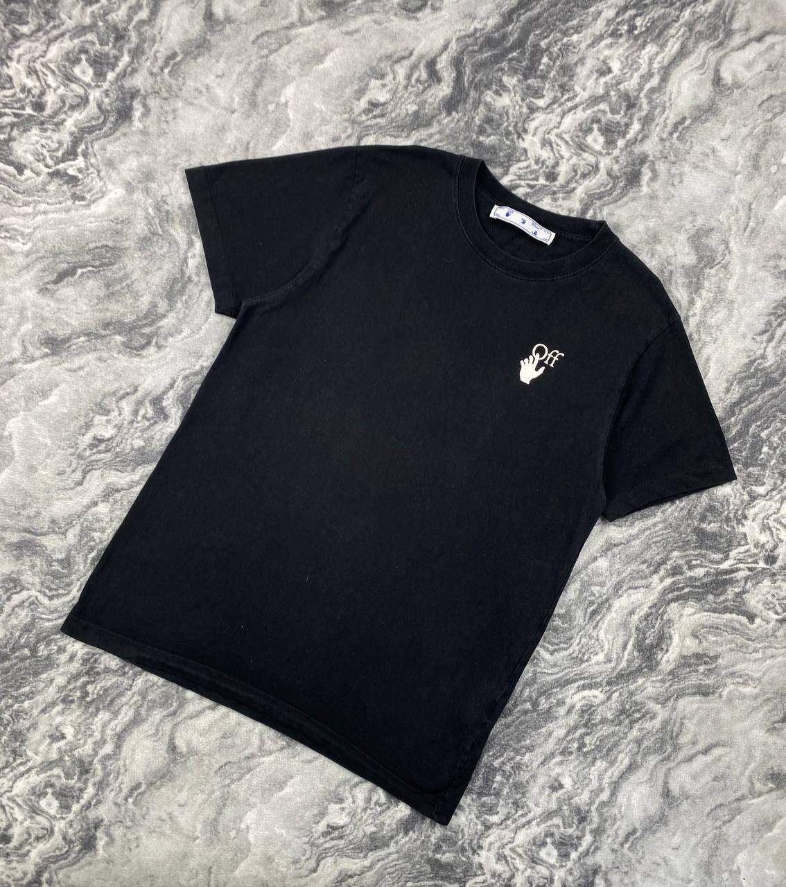 Off-White Off-White Gradient Arrows Big Logo T Shirt Black Men Size L Size US L / EU 52-54 / 3 - 5 Thumbnail