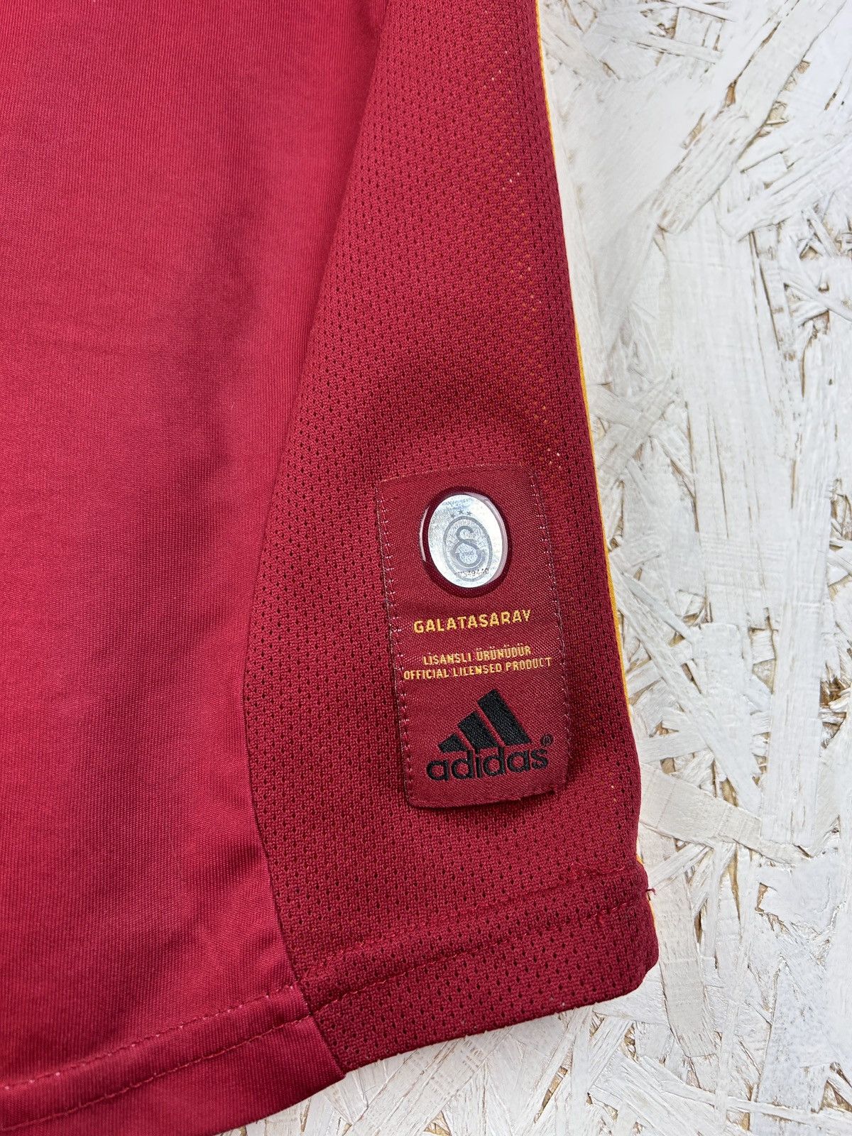 Adidas 00s Vintage Adidas Galatasaray 2008/09 Home Kit Jersey Size US S / EU 44-46 / 1 - 7 Thumbnail