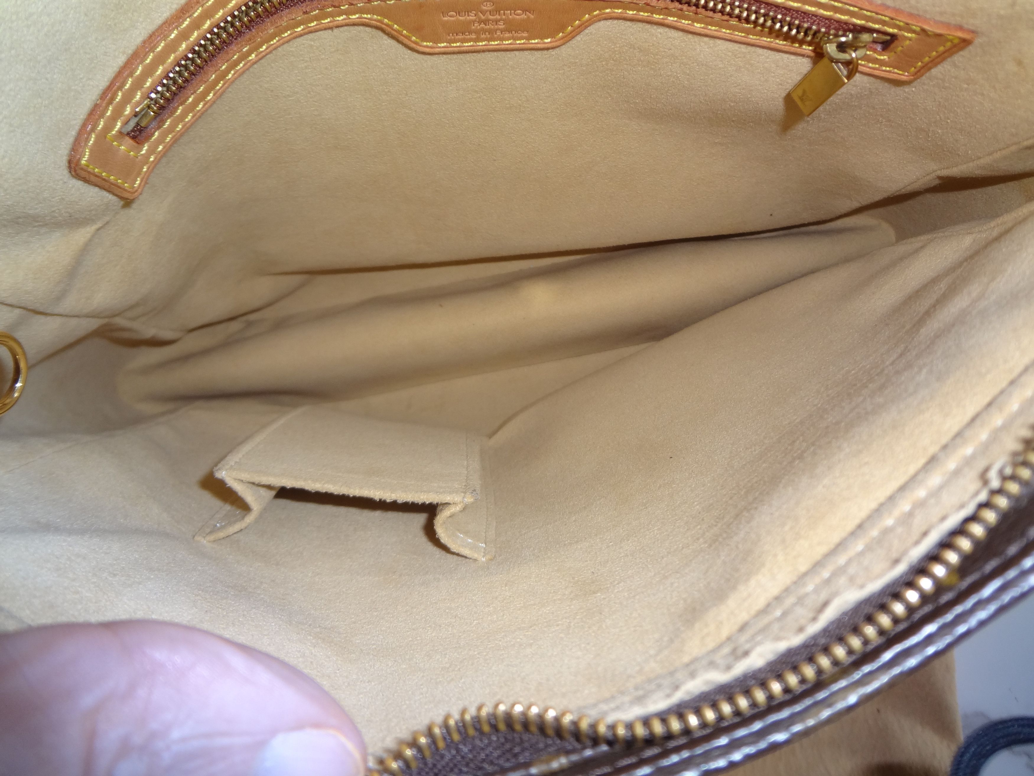 Louis Vuitton Louis Vuitton Brown Monogram Canvas & Vachetta Vintage Size ONE SIZE - 3 Thumbnail