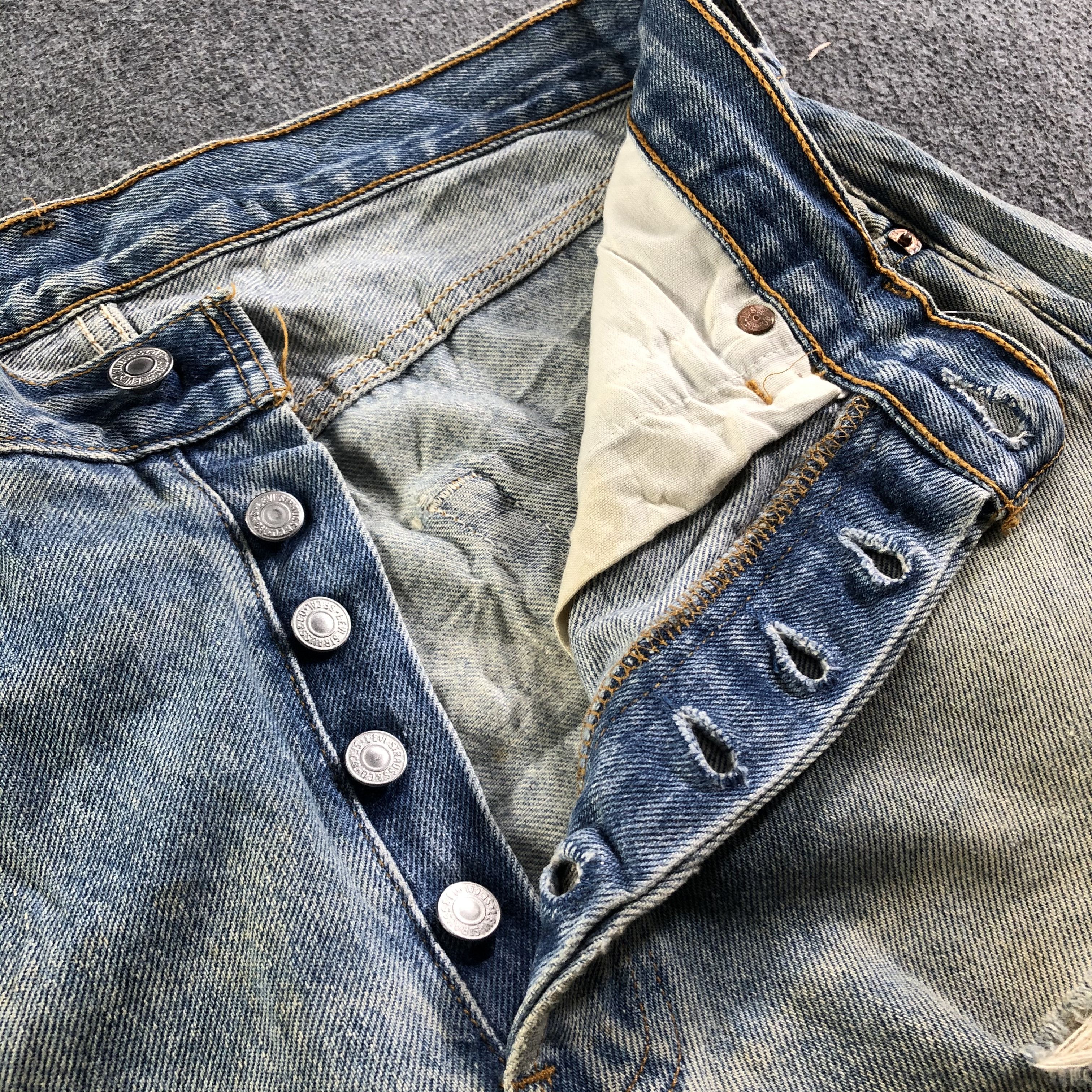 Levi's Vintage 90s Levis 501 Jeans-J3587 Size US 32 / EU 48 - 9 Thumbnail
