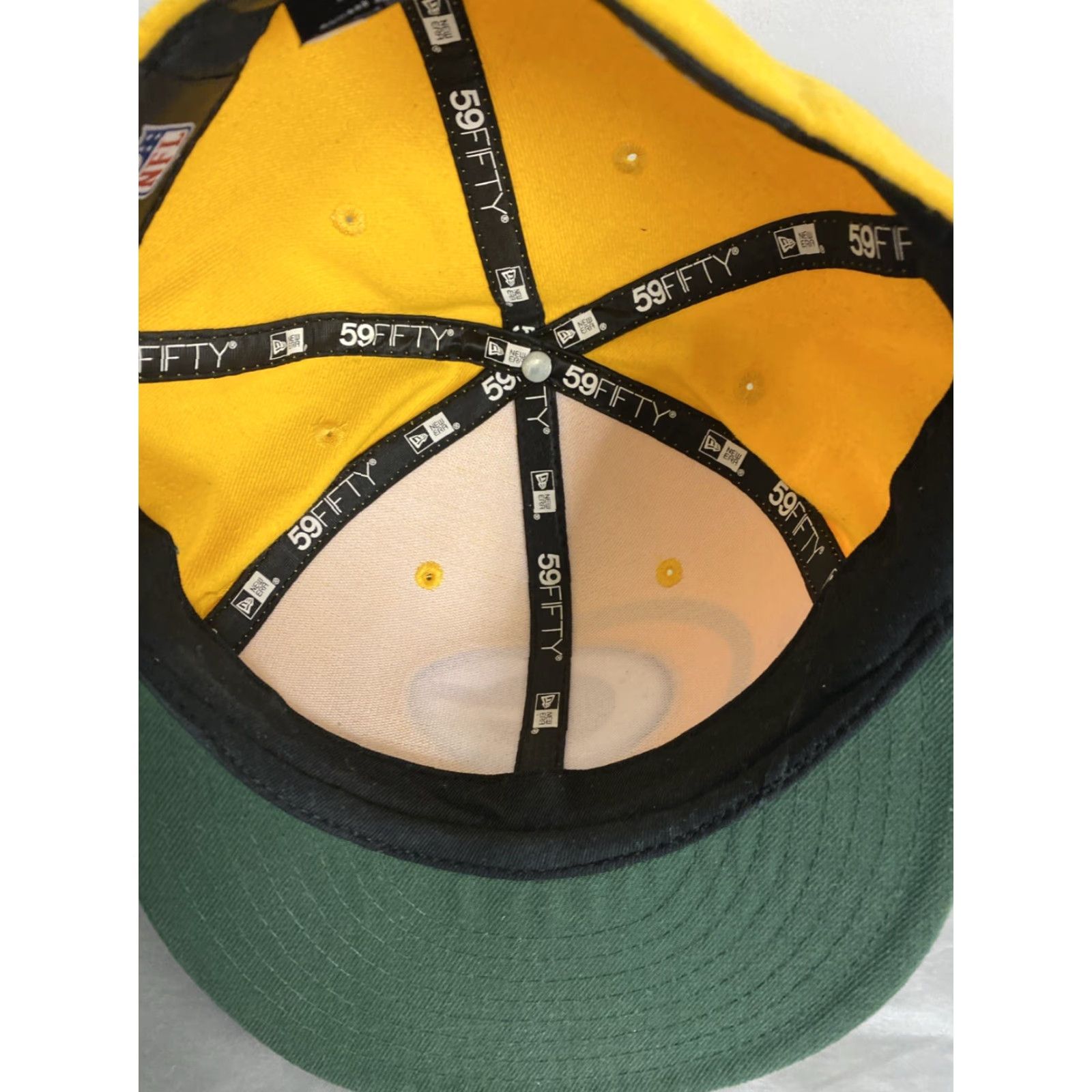 New Era New Era Green Bay Packers NFL 9Fifty Cap Hat Logo 7 5/8 Yellow Green/ 674 Size ONE SIZE - 5 Thumbnail