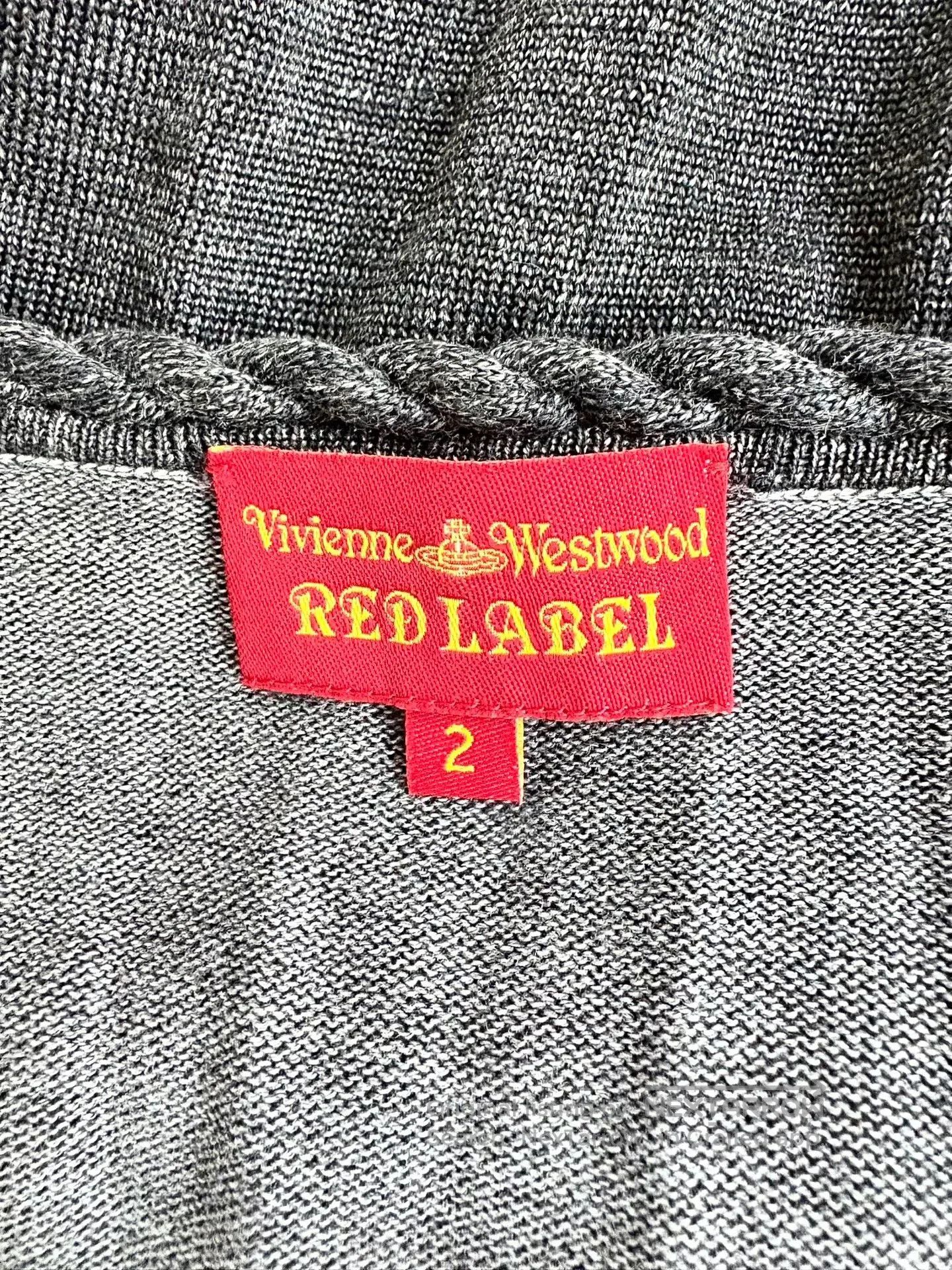 Vivienne Westwood vivienne westwood black gray knitted cardigan. Size M / US 6-8 / IT 42-44 - 6 Thumbnail