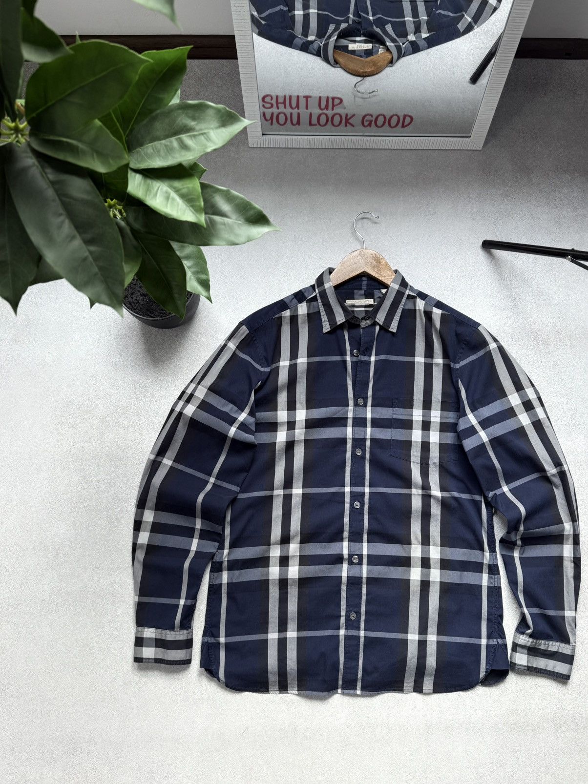 Burberry Burberry Brit Nova Check Button Up Shirt Plaid Long Sleeve Size US M / EU 48-50 / 2 - 3 Thumbnail