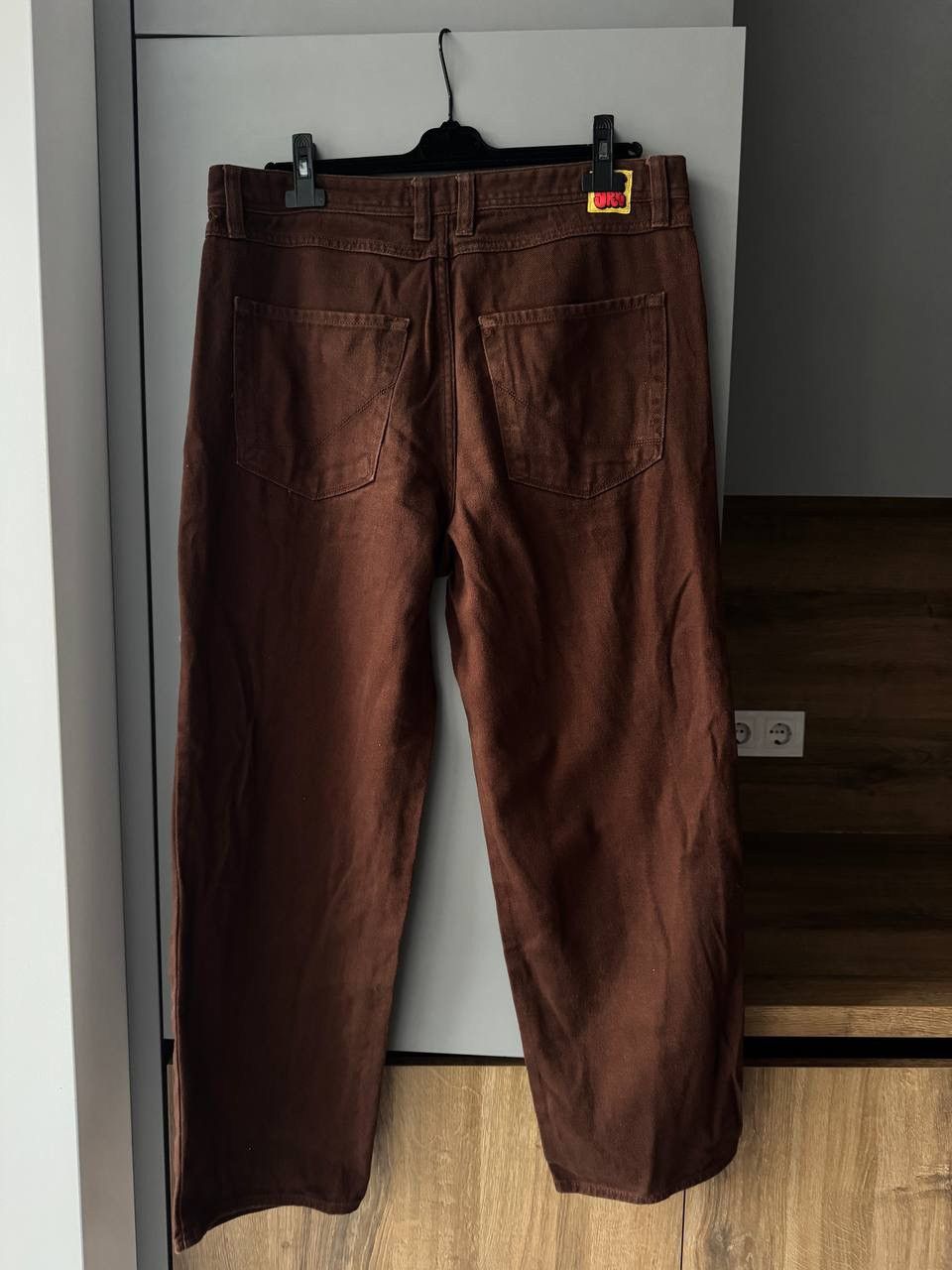 Empyre × Vintage Crazy Empyre Baggy Wide Leg Embroidered Pants Size US 34 / EU 50 - 2 Thumbnail