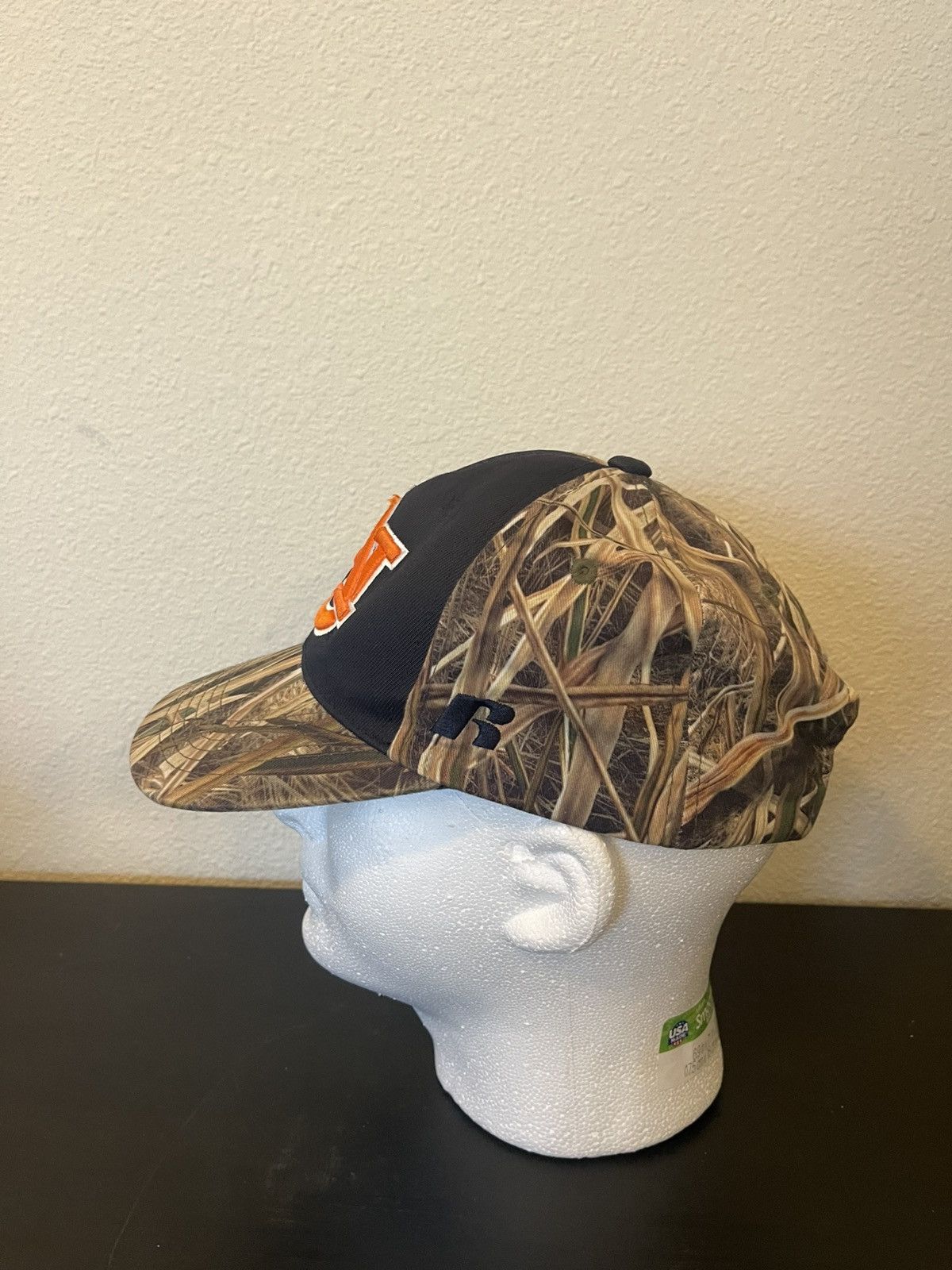 Russell Athletic × Vintage University of Auburn Tigers Camo Hat Russell Brand Size ONE SIZE - 4 Thumbnail