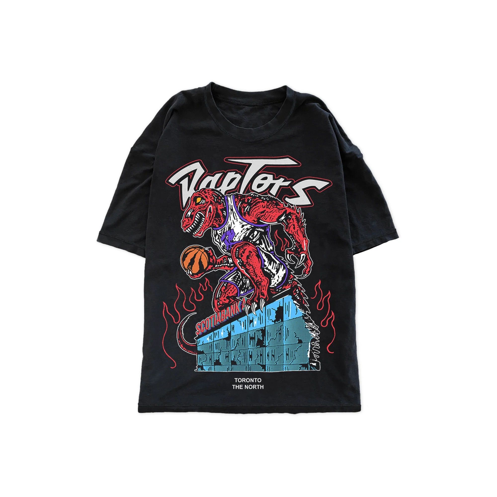 NBA × Warren Lotas Authentic Warren Lotas Creature Toronto Raptors T-Shirt Blk Size US M / EU 48-50 / 2 - 2 Thumbnail