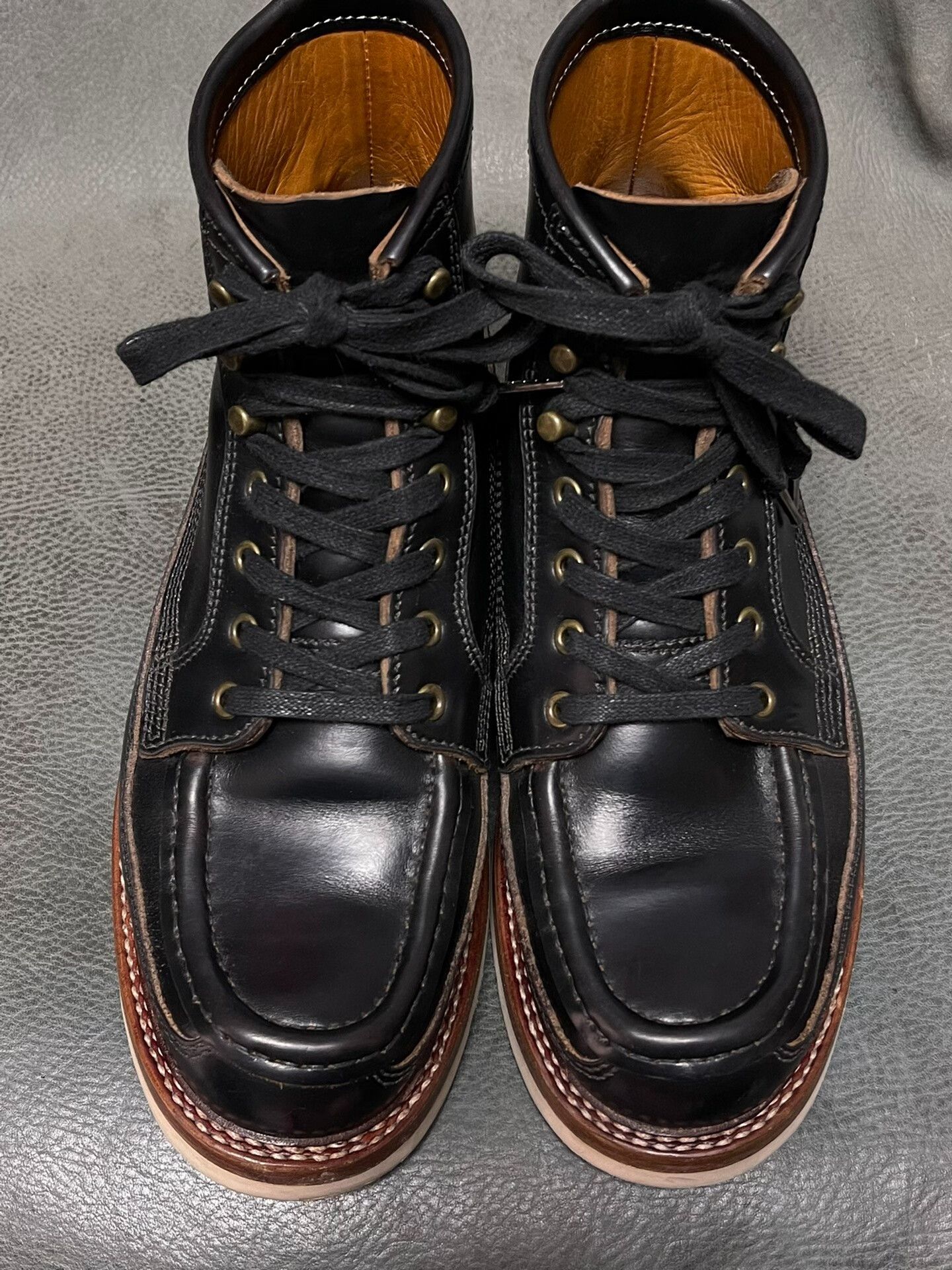 Left Hand Master Zuo Custom Horween Leather Shoes Size US 9 / EU 42 - 1 Thumbnail