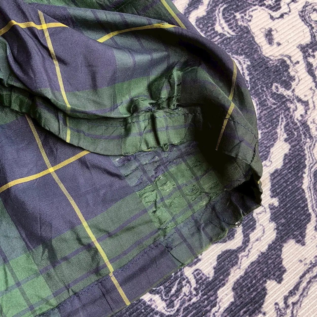 Issey Miyake Vintage ISSEY MIYAKE Hooded Check Coat — 2013 Runway Feel Size US M / EU 48-50 / 2 - 5 Thumbnail