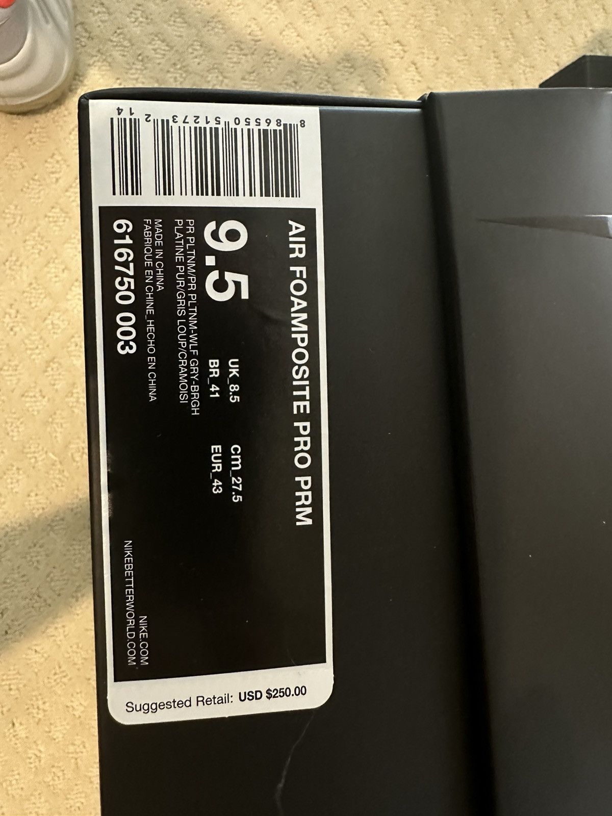Nike Nike Yeezy Air Foamposite Pro PRM Size US 9.5 / EU 42-43 - 8 Thumbnail
