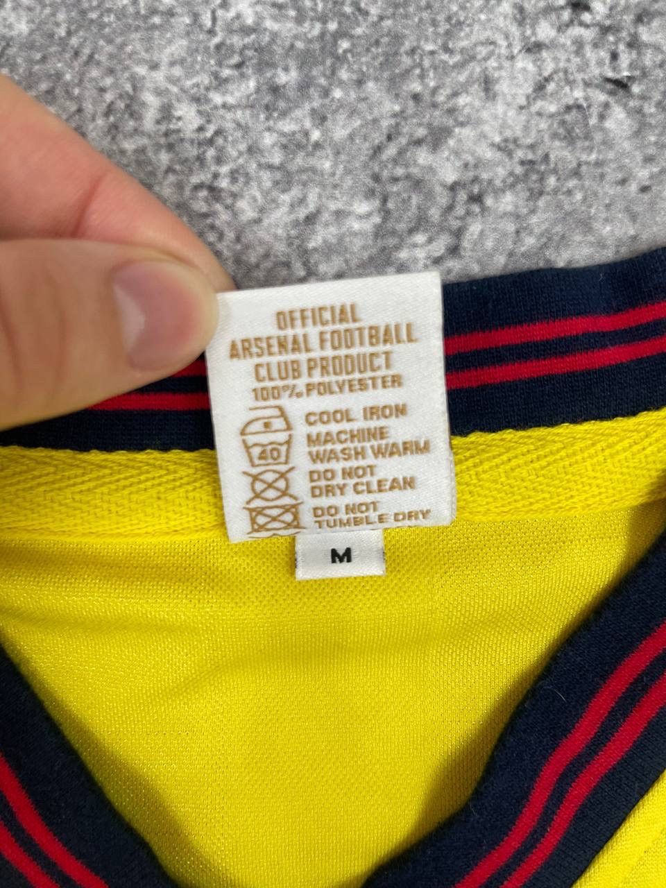 Other Arsenal Heritage Men Away Football Jersey JVC 1985 Yellow Size US M / EU 48-50 / 2 - 5 Thumbnail