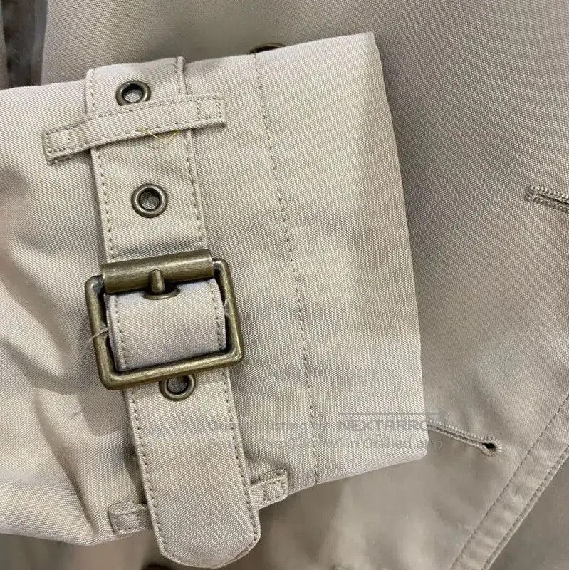 Burberry Burberry Khaki Cotton Women's Trench Coat. Size XS / US 0-2 / IT 36-38 - 4 Thumbnail
