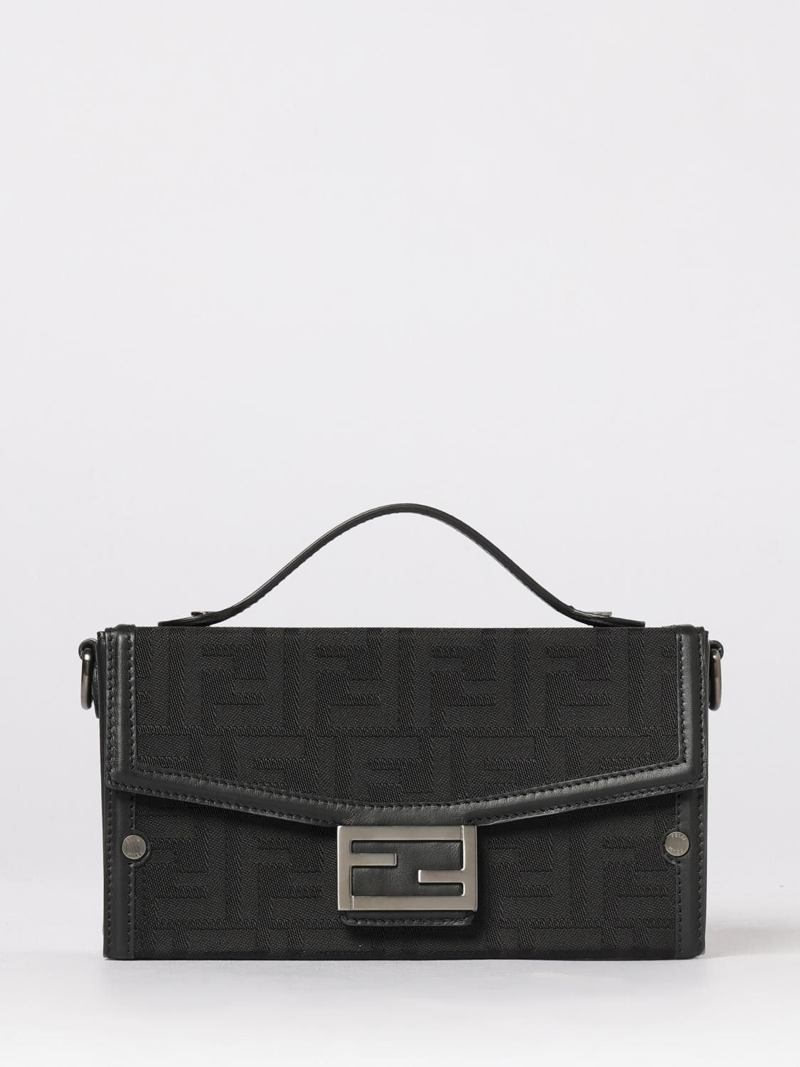 Fendi Fendi Shoulder Bag Men Black Size ONE SIZE - 1 Thumbnail