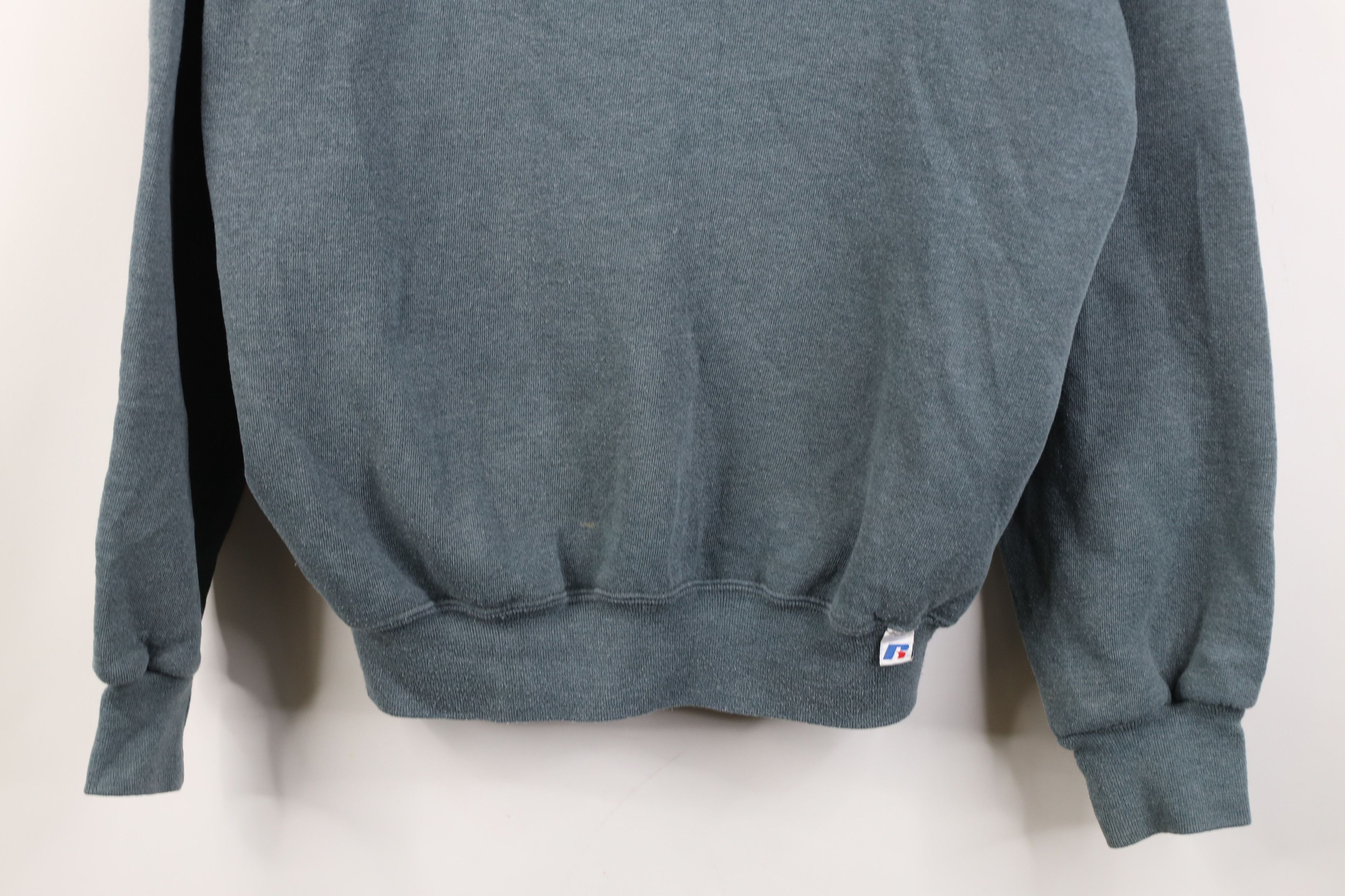 Russell Athletic Vintage 90s Russell Athletic Blank Crewneck Sweatshirt Gray Size US M / EU 48-50 / 2 - 3 Thumbnail
