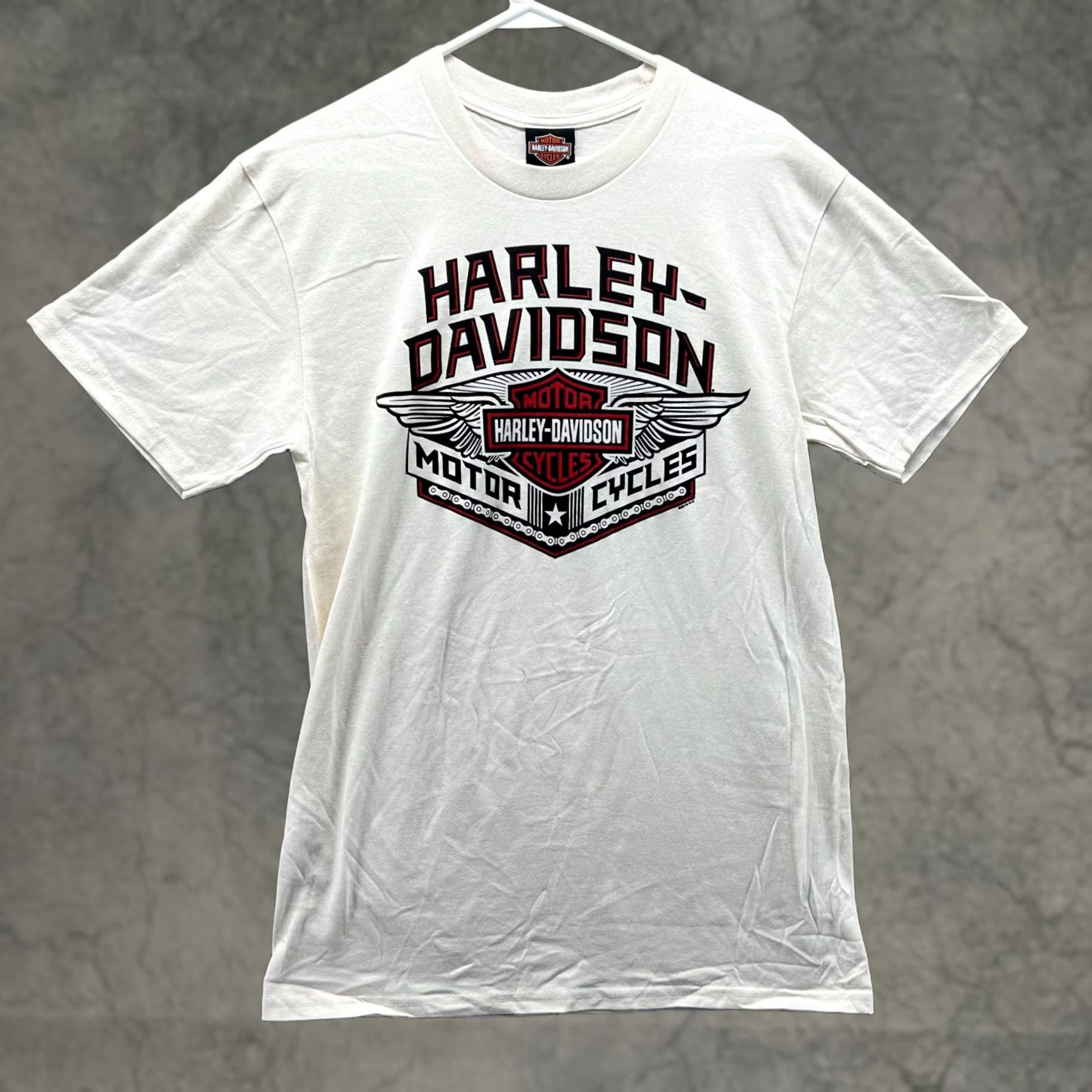 Harley Davidson Harley-Davidson Shirt Men Medium Beige Crewneck Tee Motorcycle Biker 2018 Shirt T-Shirt Logo Pockets Casual 2017 M Mens Size US M / EU 48-50 / 2 - 1 Thumbnail