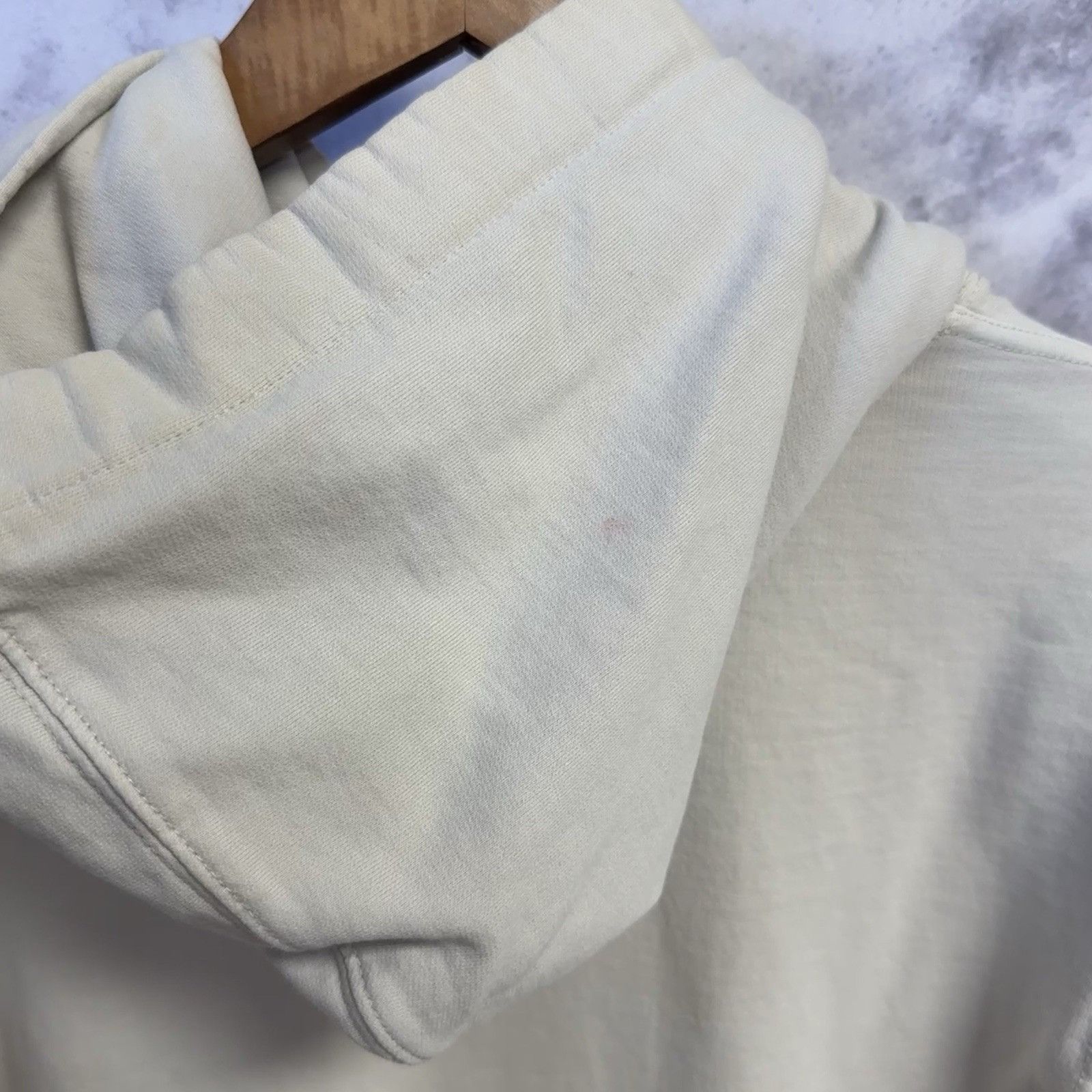 Buck Mason Buck Mason Hoodie Sweatshirt Mens Medium Beige Blank Size US M / EU 48-50 / 2 - 10 Thumbnail