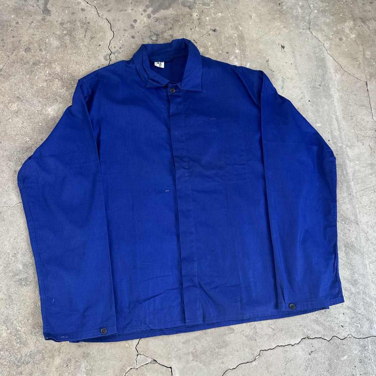 Le Laboureur Lotus Vintage 70s French Workwear Chore Jacket Size US L / EU 52-54 / 3 - 2 Thumbnail