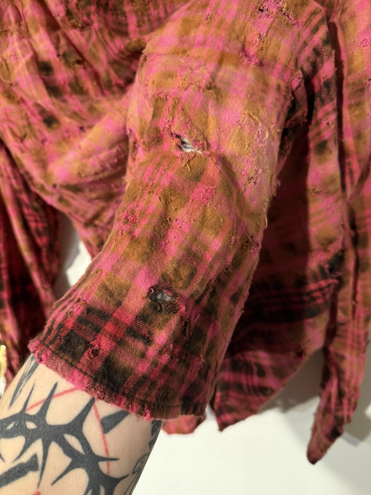Other In Loving Memory Back From The Dead Flannel Size US L / EU 52-54 / 3 - 4 Thumbnail