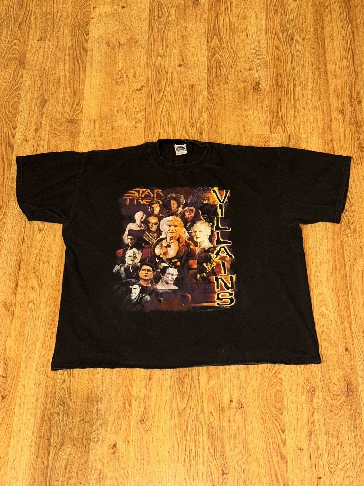 Other Vtg Y2K Star Trek Villains Black Graphic Tee Men’s 2XL Size US XXL / EU 58 / 5 - 1 Thumbnail