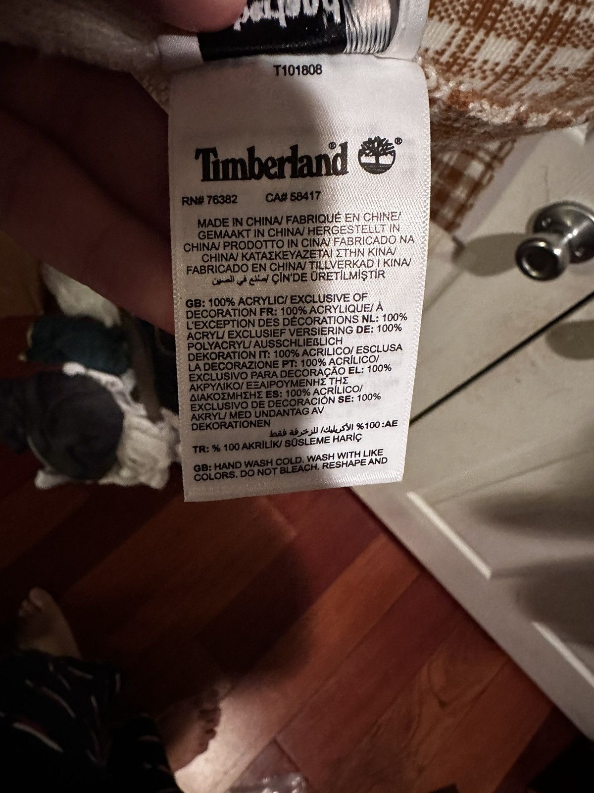 Timberland Timberland scarf Size ONE SIZE - 4 Thumbnail