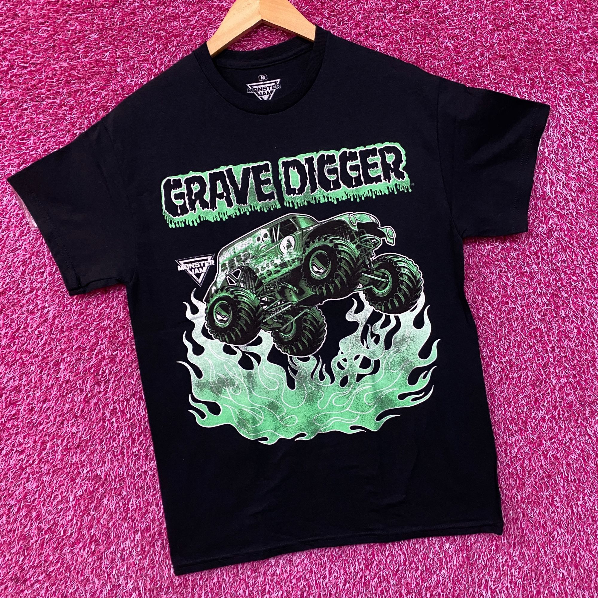 Other Monster Jam Grave Diggers Graphic Design T-Shirt Medium Size US M / EU 48-50 / 2 - 3 Thumbnail