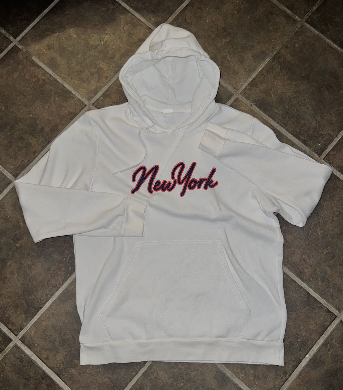 Vintage VINTAGE NEW YORK HOODIE Size US XL / EU 56 / 4 - 11 Thumbnail
