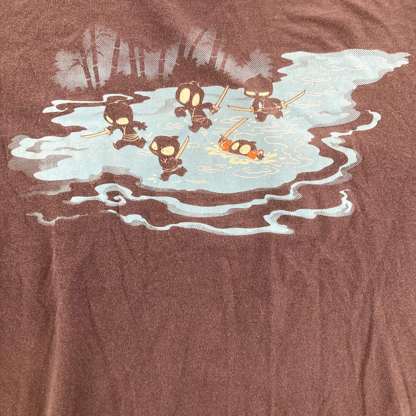 Vintage ShirtWoot! T Shirt Mens Large Blue Short Sleeve Ninja Pond ShirtWoot! T Shirt Ninja Pond Blue L Mens Graphic Tee Size US L / EU 52-54 / 3 - 5 Thumbnail