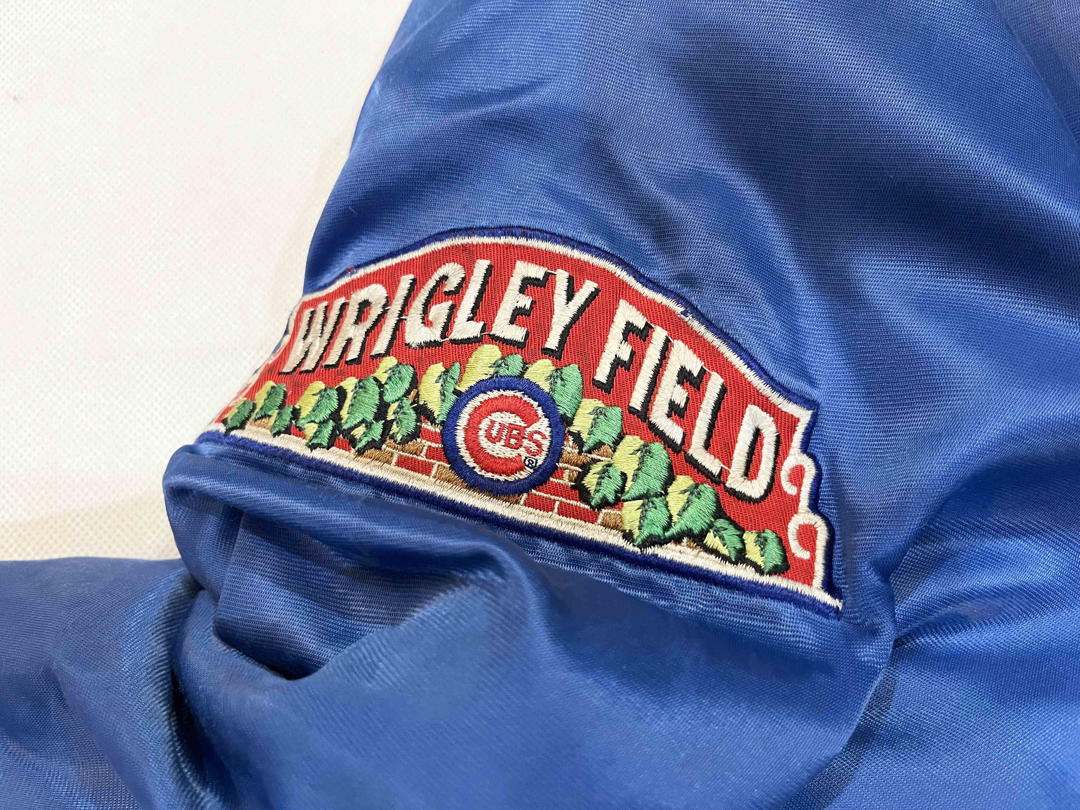 MLB × Starter Vintage Starter MLB Chicago Cubs Baseball Bomber Jacket Size US L / EU 52-54 / 3 - 4 Thumbnail