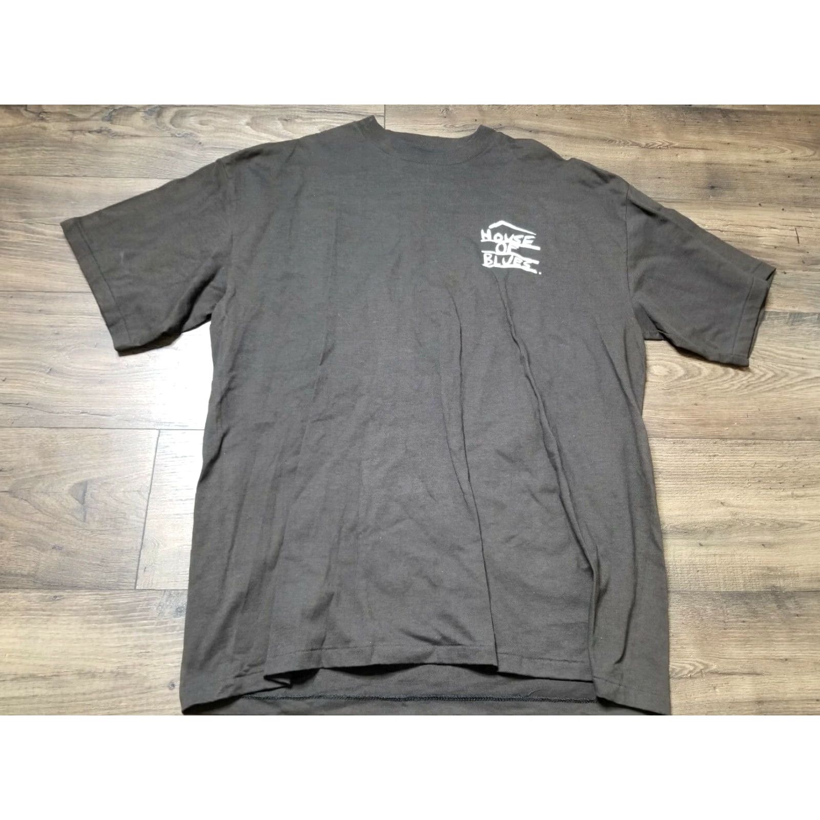 Doublet VINTAGE 90s House of Blues New Orleans Black XL Double Sided Graphic T Shirt Mens Size US XL / EU 56 / 4 - 2 Thumbnail