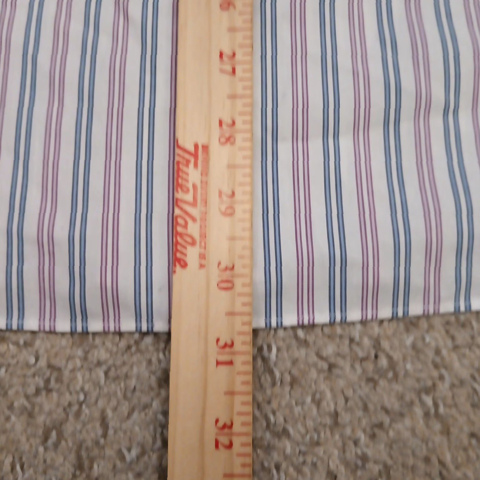 Banana Republic Banana Republic Shirt Mens Medium Blue Purple Striped Long Sleeve Button Up Size US M / EU 48-50 / 2 - 7 Thumbnail