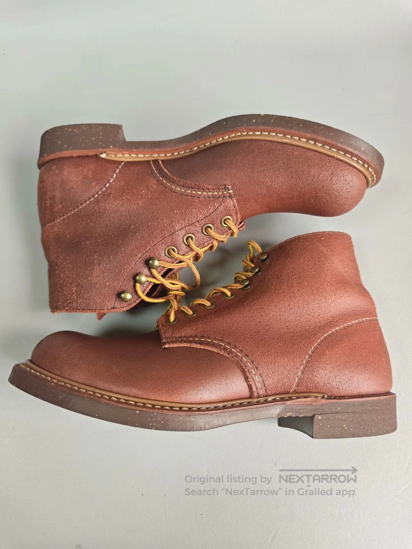 Red Wing Red Wing 8016 Oiled Wax Suede. Size US 8 / EU 41 - 5 Thumbnail