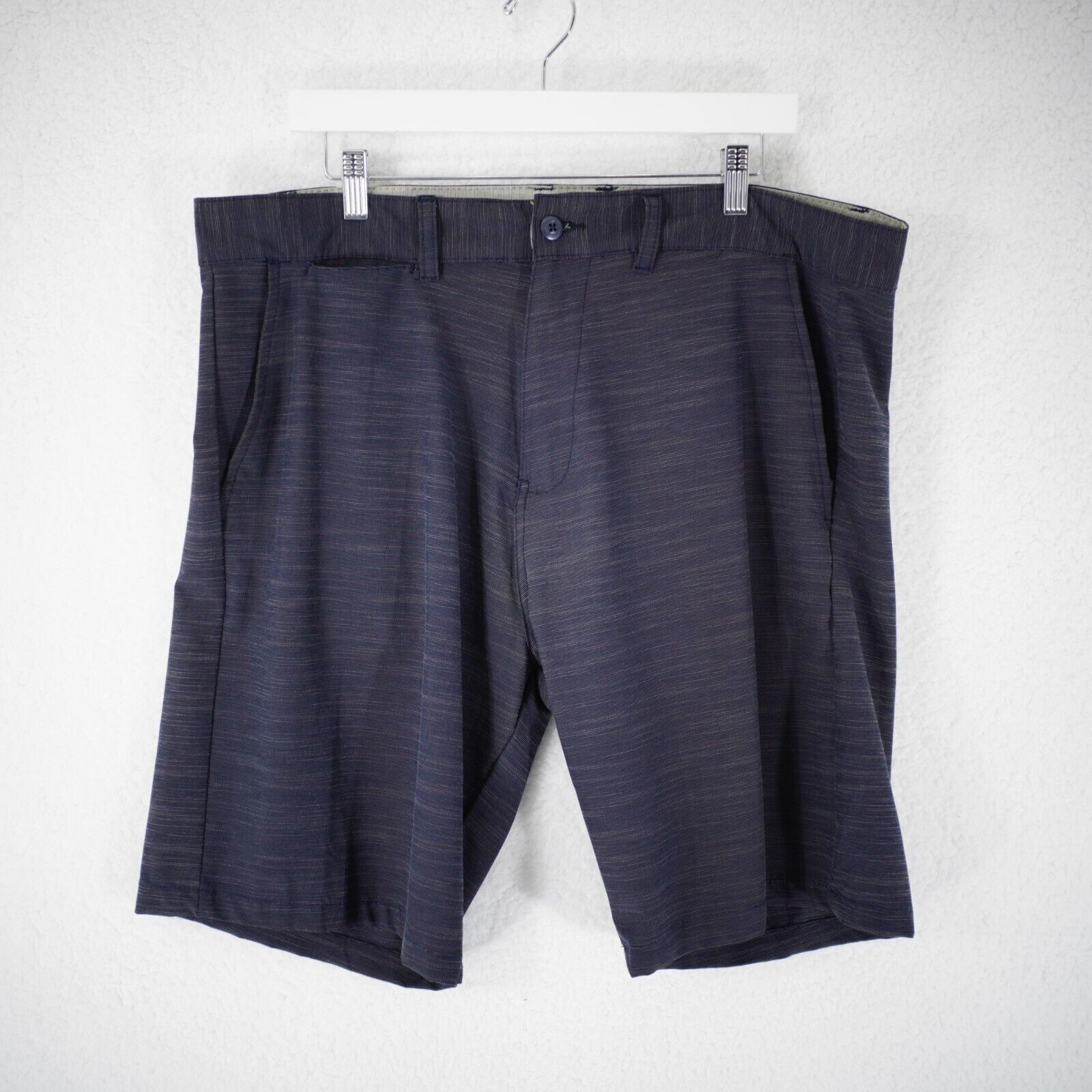 Burnside Burnside High Rise Heather Blue Shorts 39 / 11" Inseam Tagge Size US 38 / EU 54 - 1 Thumbnail