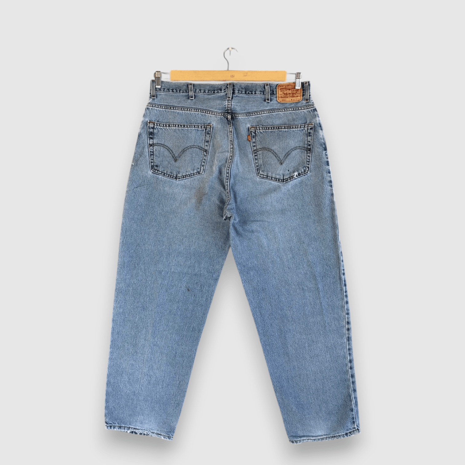 Levi's Vintage Y2K Levis 560 Light Wash Jeans Faded Levi's Denim Size US 38 / EU 54 - 2 Thumbnail