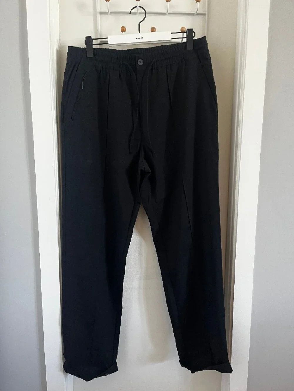 Y-3 Y3 stretch wool trousers Size US 35 - 1 Thumbnail
