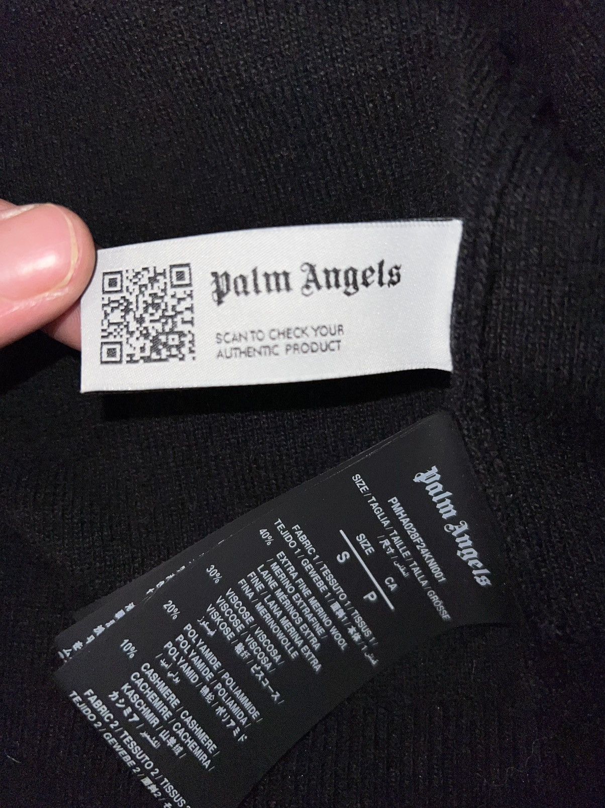Palm Angels Palm Angels Track Jacket Black / White–Brand New – Authentic Size US S / EU 44-46 / 1 - 7 Thumbnail