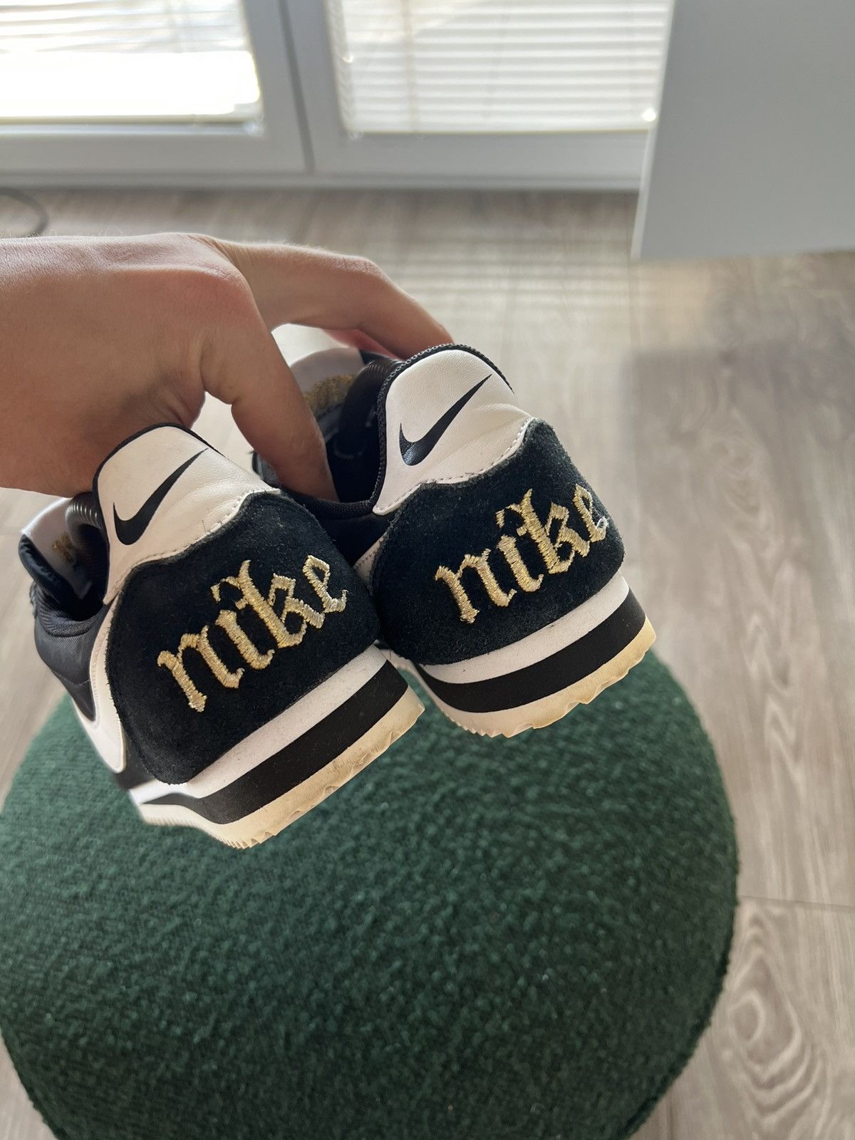 Nike Rare Nike basic Cortez Nylon “Compton” XLV Black 74 Sneakers Size US 8 / IT 38 - 14 Thumbnail