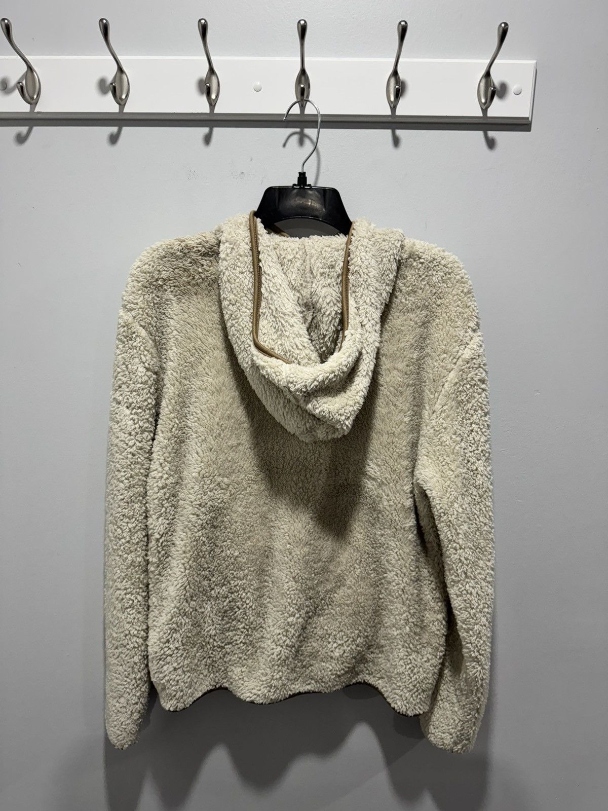 Old Navy Old Navy Quarter Zip Sherpa Fleece Hoodie Size: Medium Size US M / EU 48-50 / 2 - 2 Thumbnail