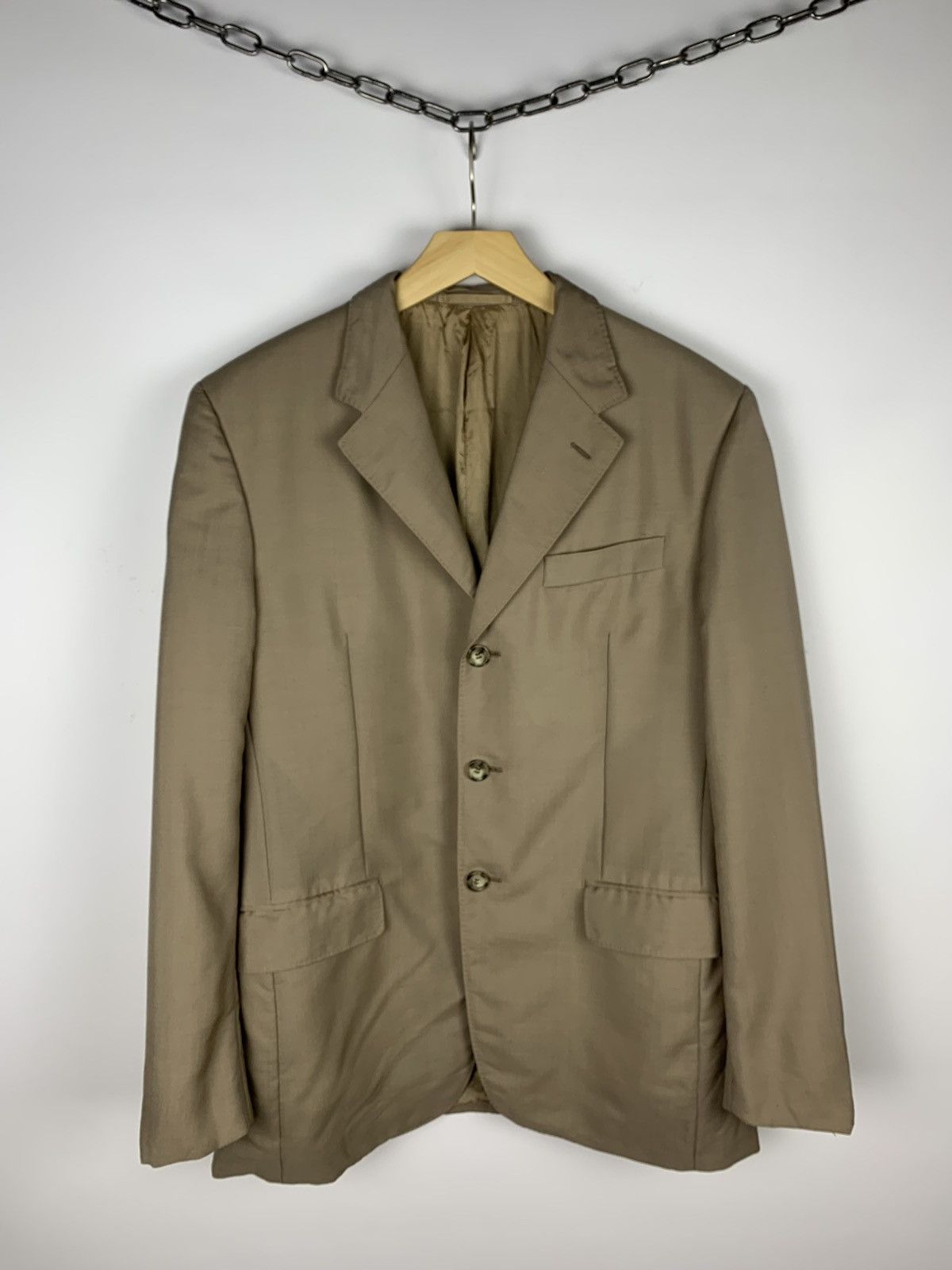 Prada Vintage Prada Milano Single Breasted Blazer Men’s Size 50R Size 50R - 5 Thumbnail