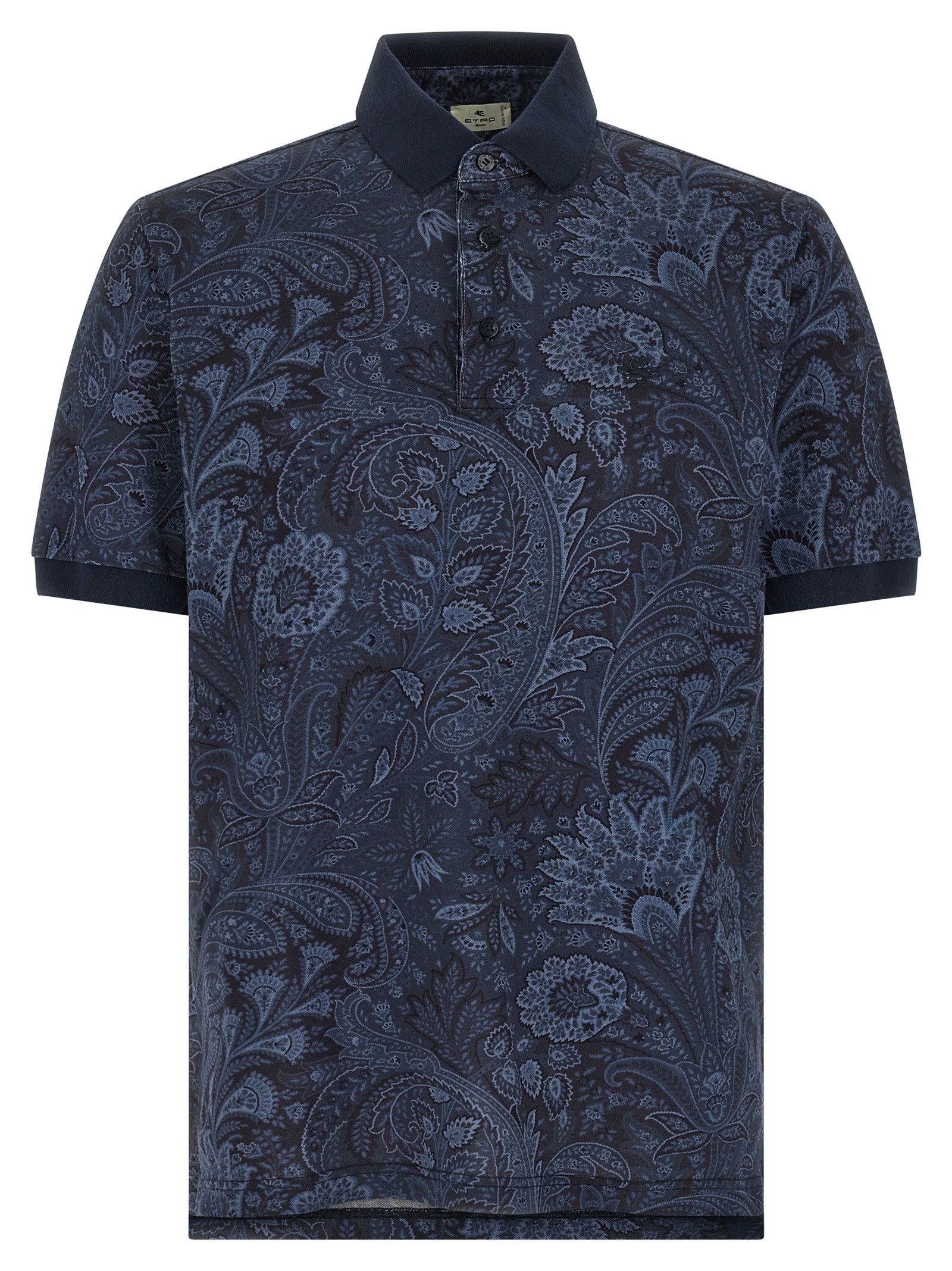 Etro 'Arnica Paisley' polo shirt Size US L / EU 52-54 / 3 - 1 Thumbnail