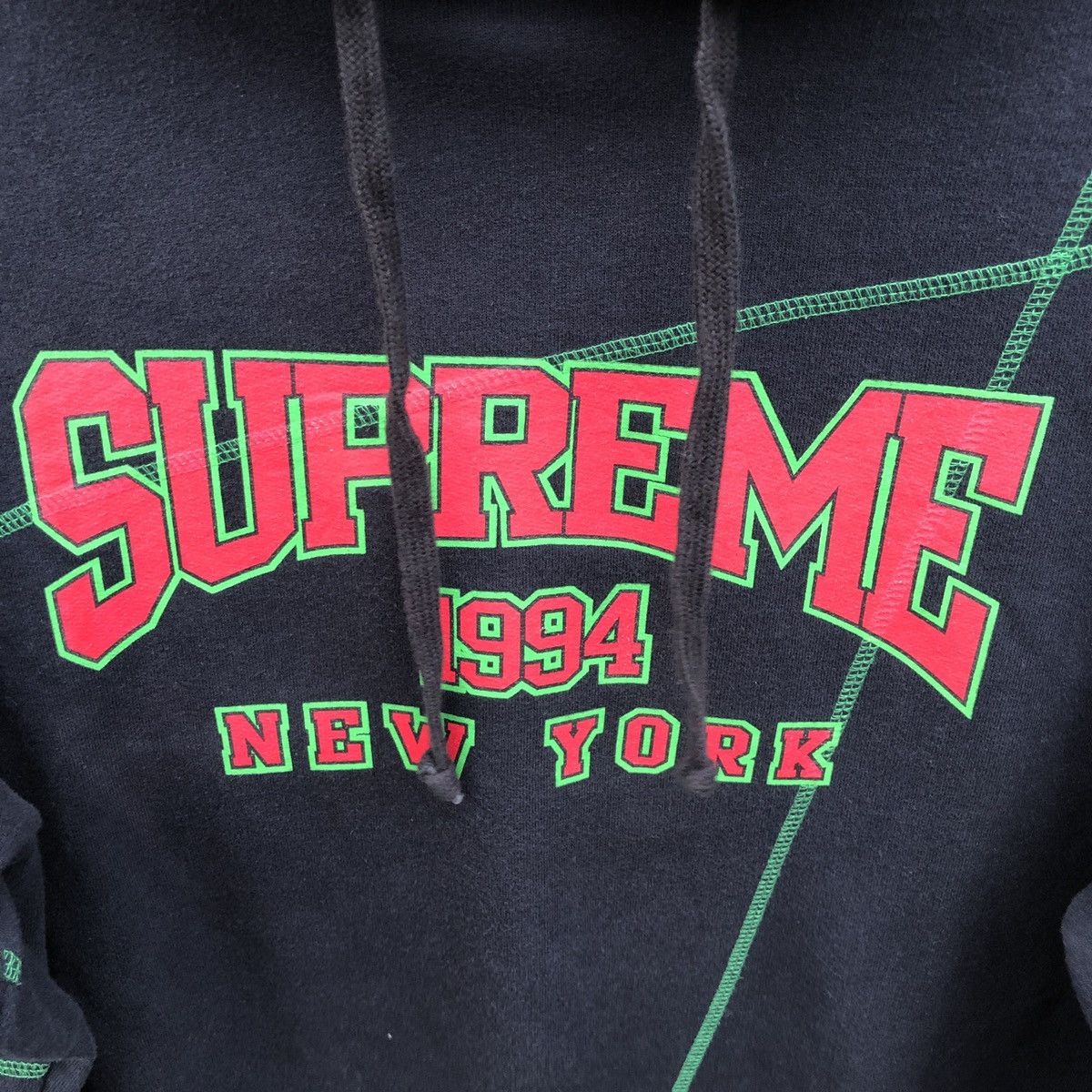 Supreme 🔥RARE🔥 VTG SUPREME COLLAGE HOODIE 2007 Size US XL / EU 56 / 4 - 3 Thumbnail