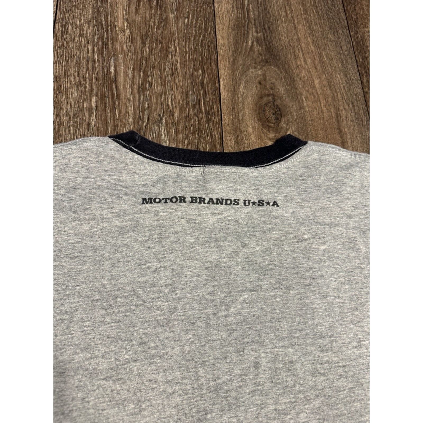 Vintage VINTAGE Dodge Camaro Z28 Classic American Muscle Car Grey Ringer T-Shirt Medium Size US M / EU 48-50 / 2 - 8 Thumbnail